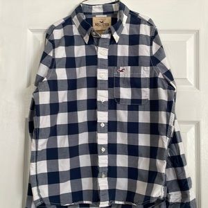 Hollister long sleeve dress shirt